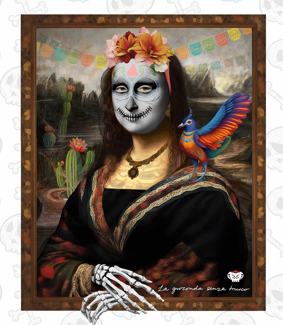 Thumbnail: MORTA LISA - unisex t-shirt