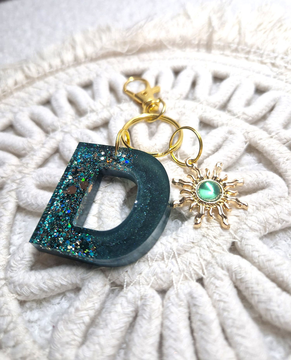 Miniature : Porte-clés Lettre D
