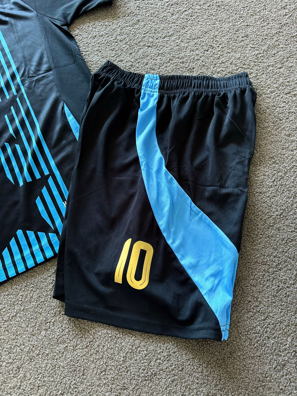 Thumbnail: Messi jersey and shorts kids and adult
