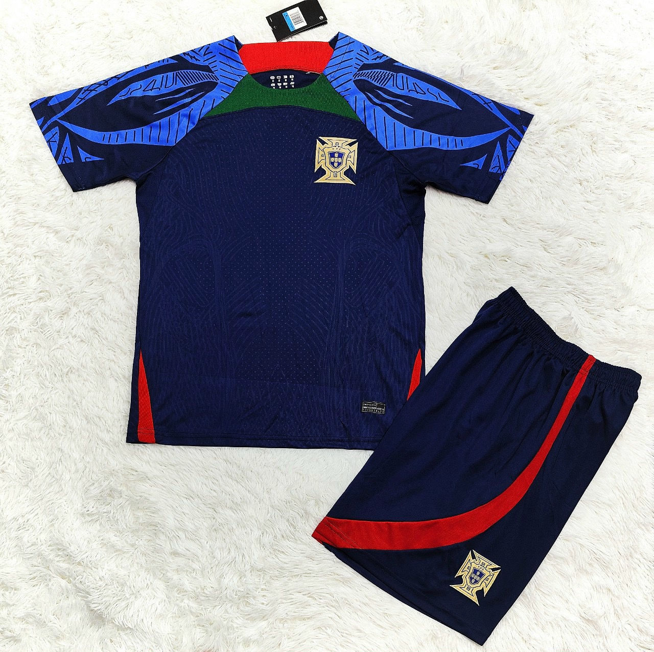 Ronaldo jersey and shorts adult