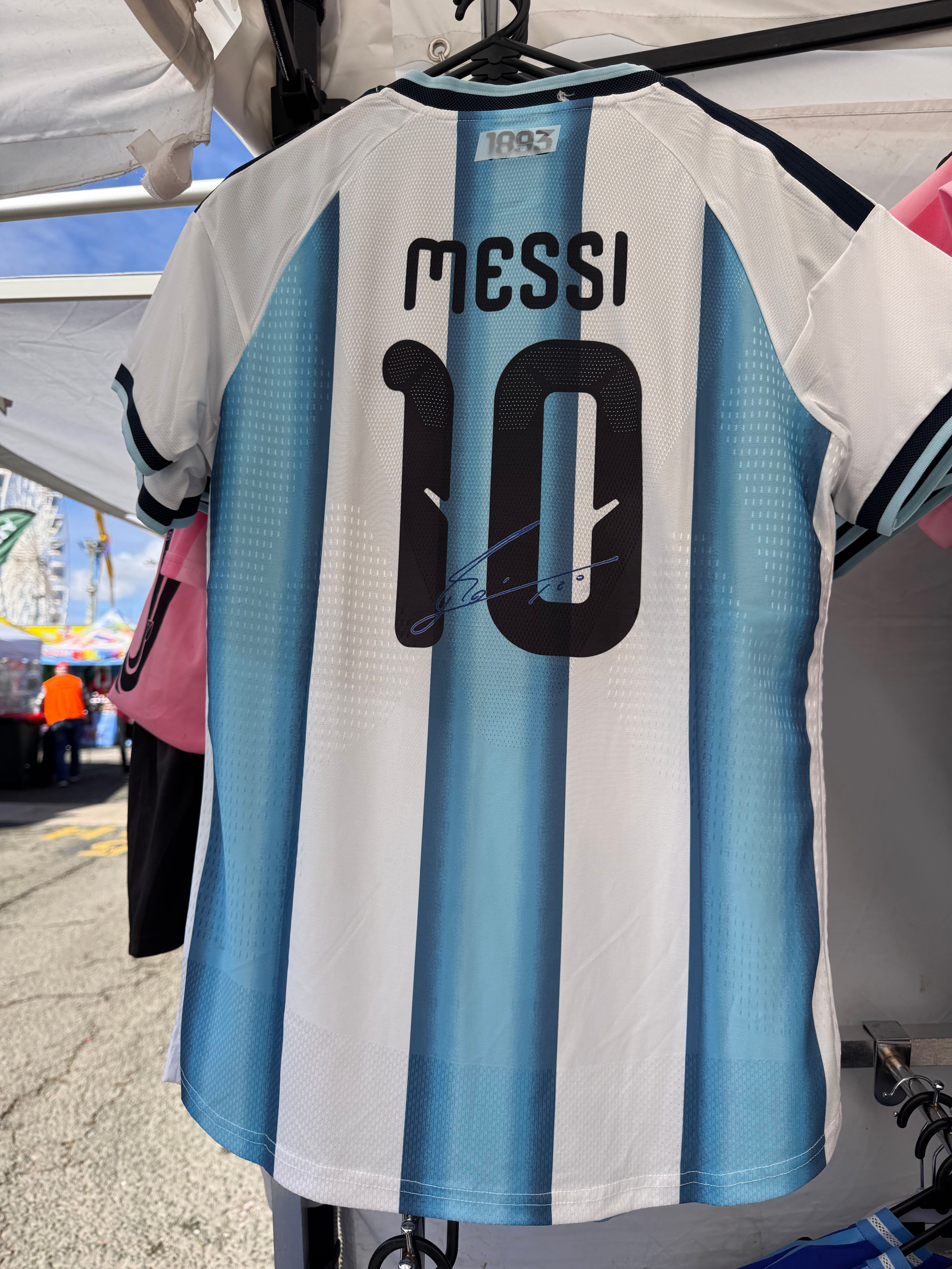 Worldcup Messi Argentina home set kids and adult
