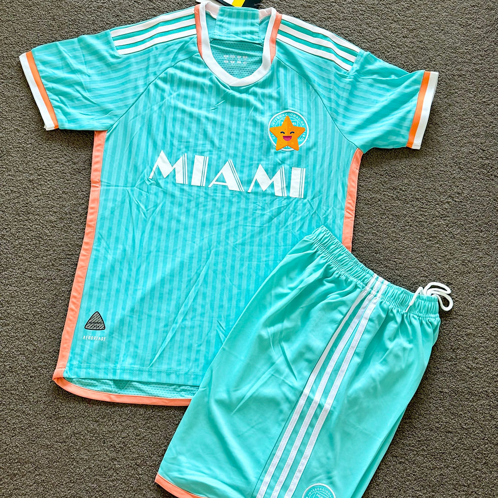 Thumbnail: Soccer set shorts and jersey kids sizes 