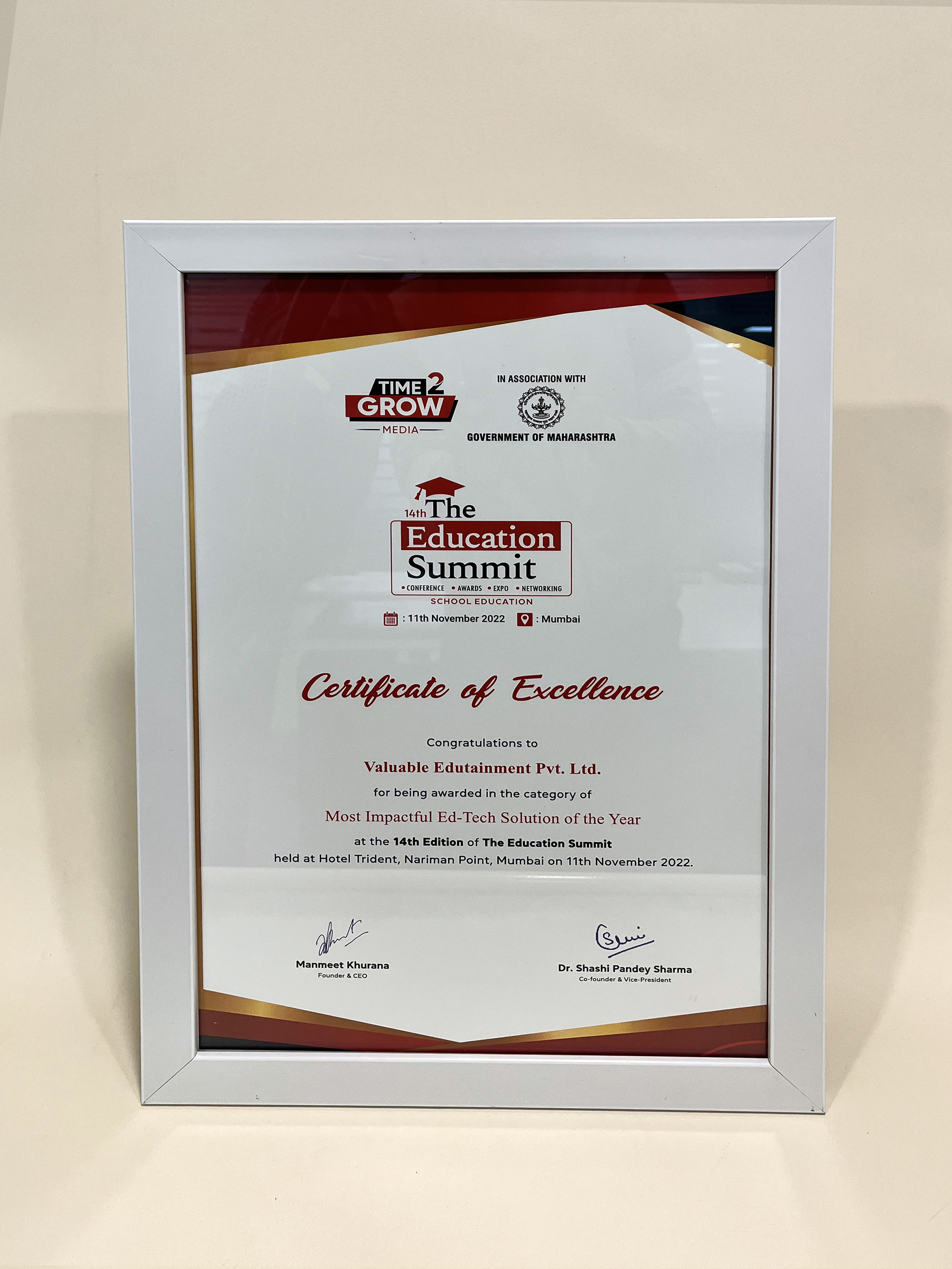 Most Impactful EdTech Award