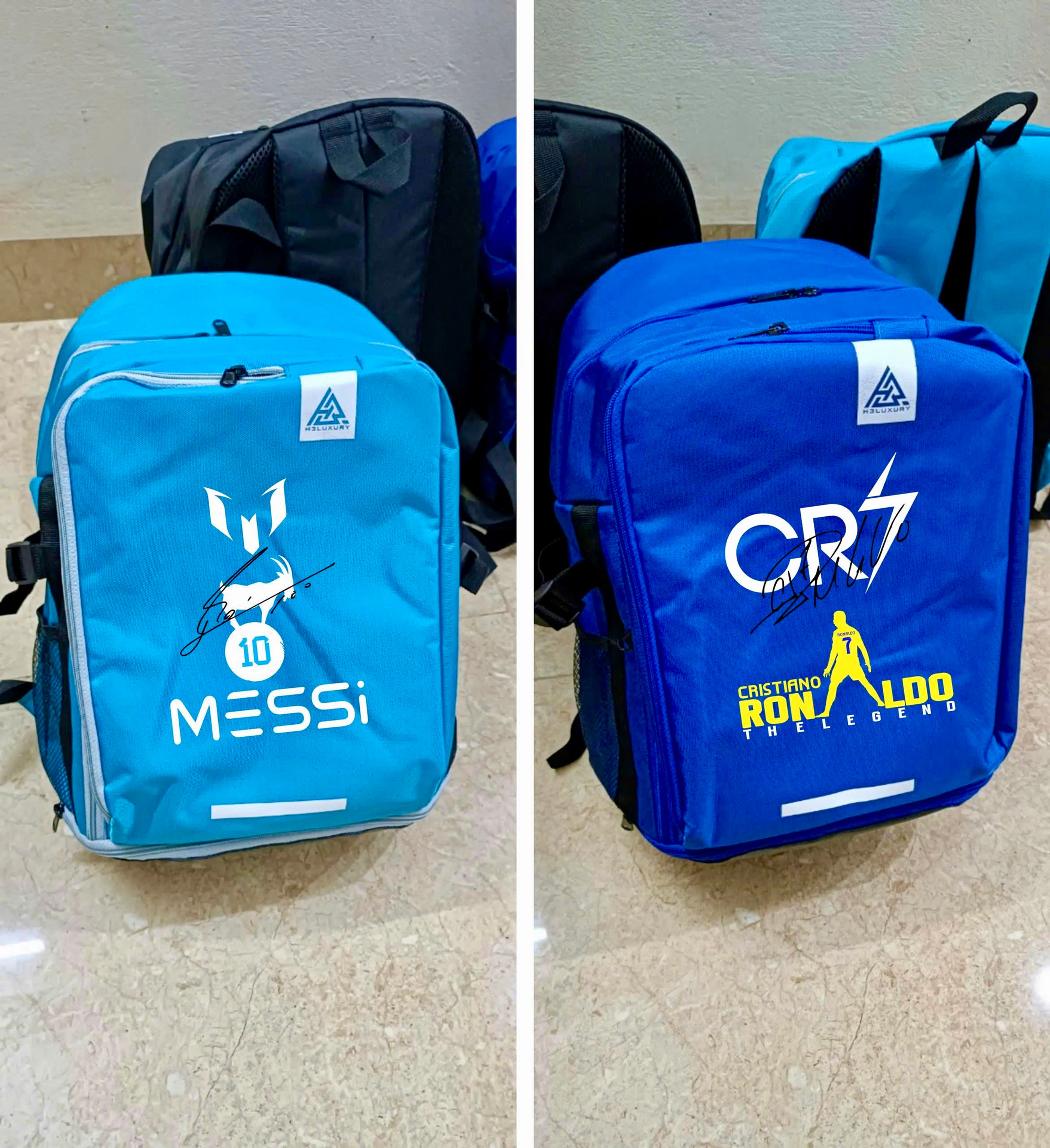 Backpack Messi Ronaldo