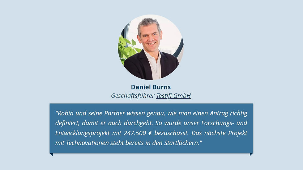 ZIM Testimonial Daniel Burns