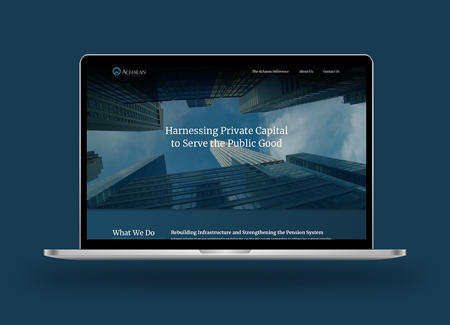 Achaean Infrastructure Website.png