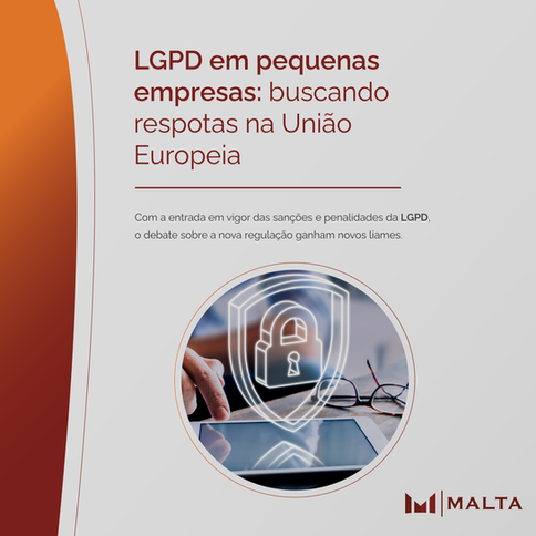 LGPD em pequenas empresas: buscando respostas na União Europeia