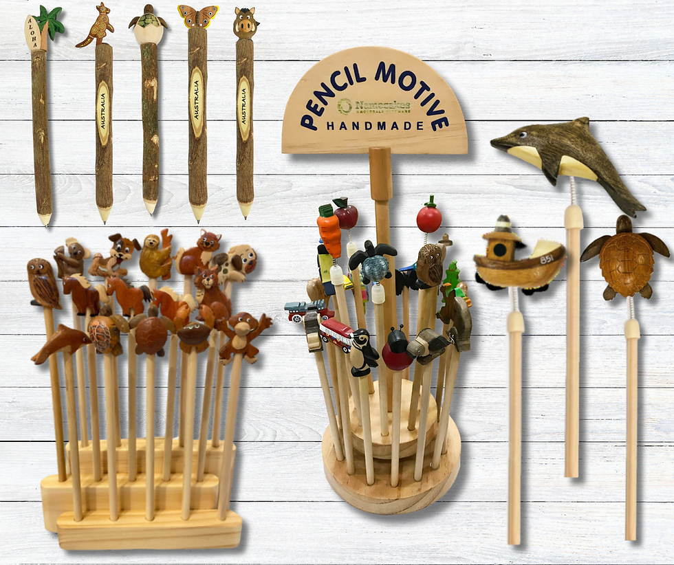 Pencils & Pen Toppers