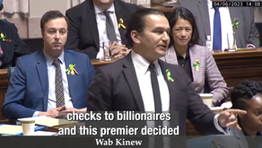 NDP Must Explain Why They Joined the Stefanson/Pallister “Cheques for Billionaires” Scheme