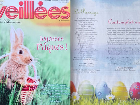 Publication Les Veillées des Chaumières Laura Rucinska