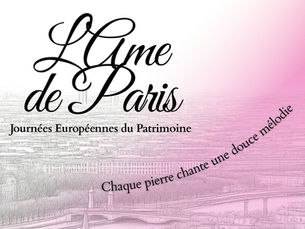Affiche L'Ame de Paris - Exposition Journées Européennes du Patrimoine 2026