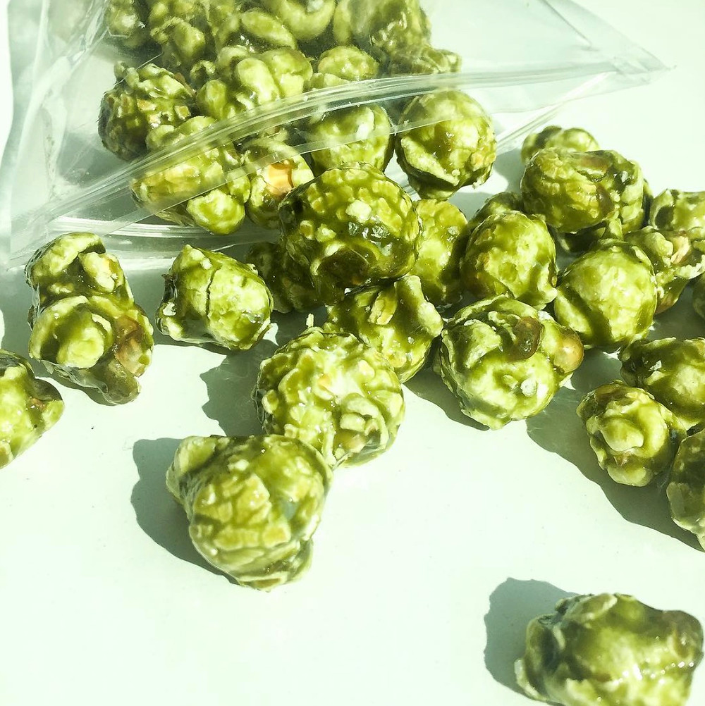 palomitas caramelizadas matcha kaori