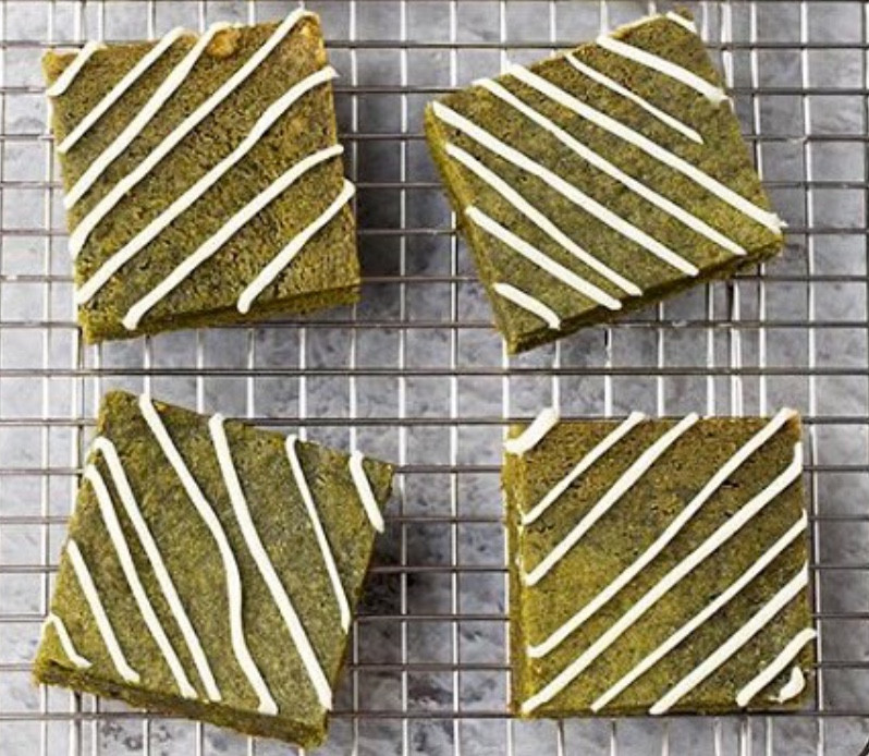 brownies matcha kaori