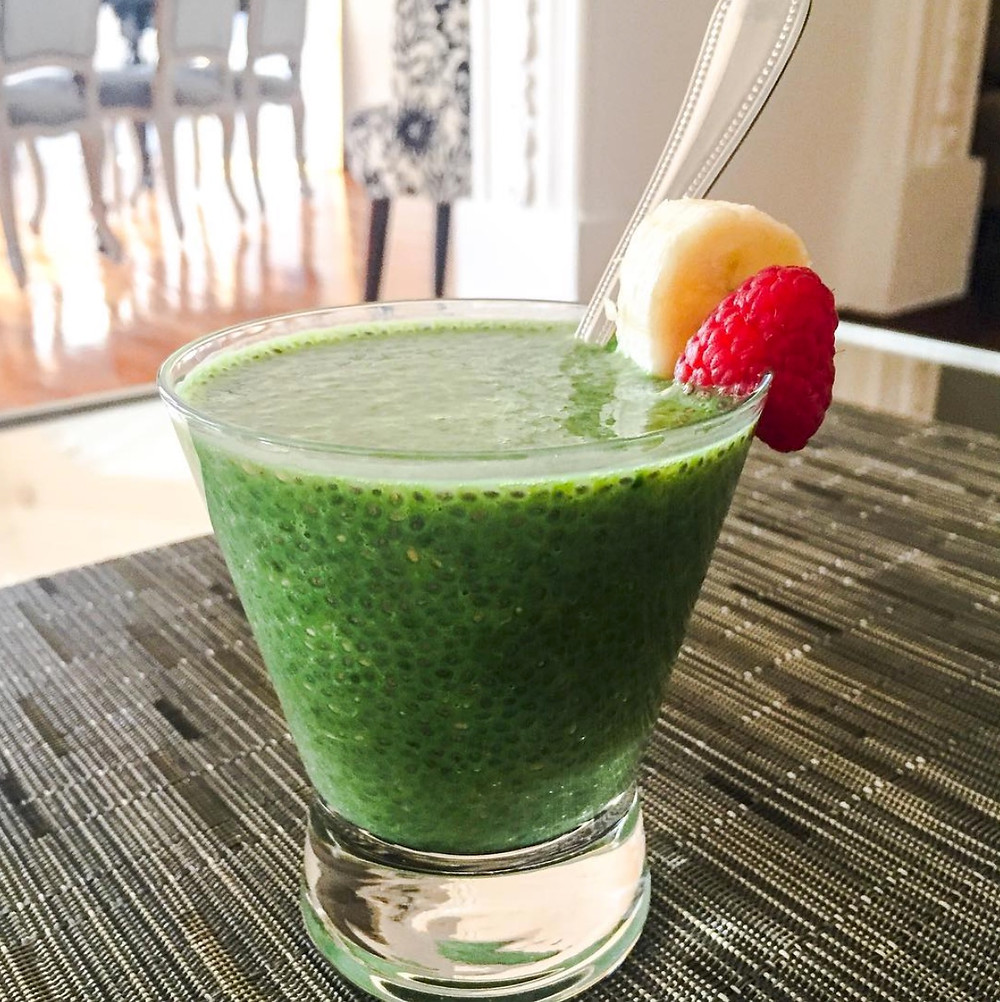 Matcha Kaori Chia Pudding