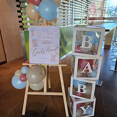 Welkomstbord baby beer gender revela/babyshower/verjaardag