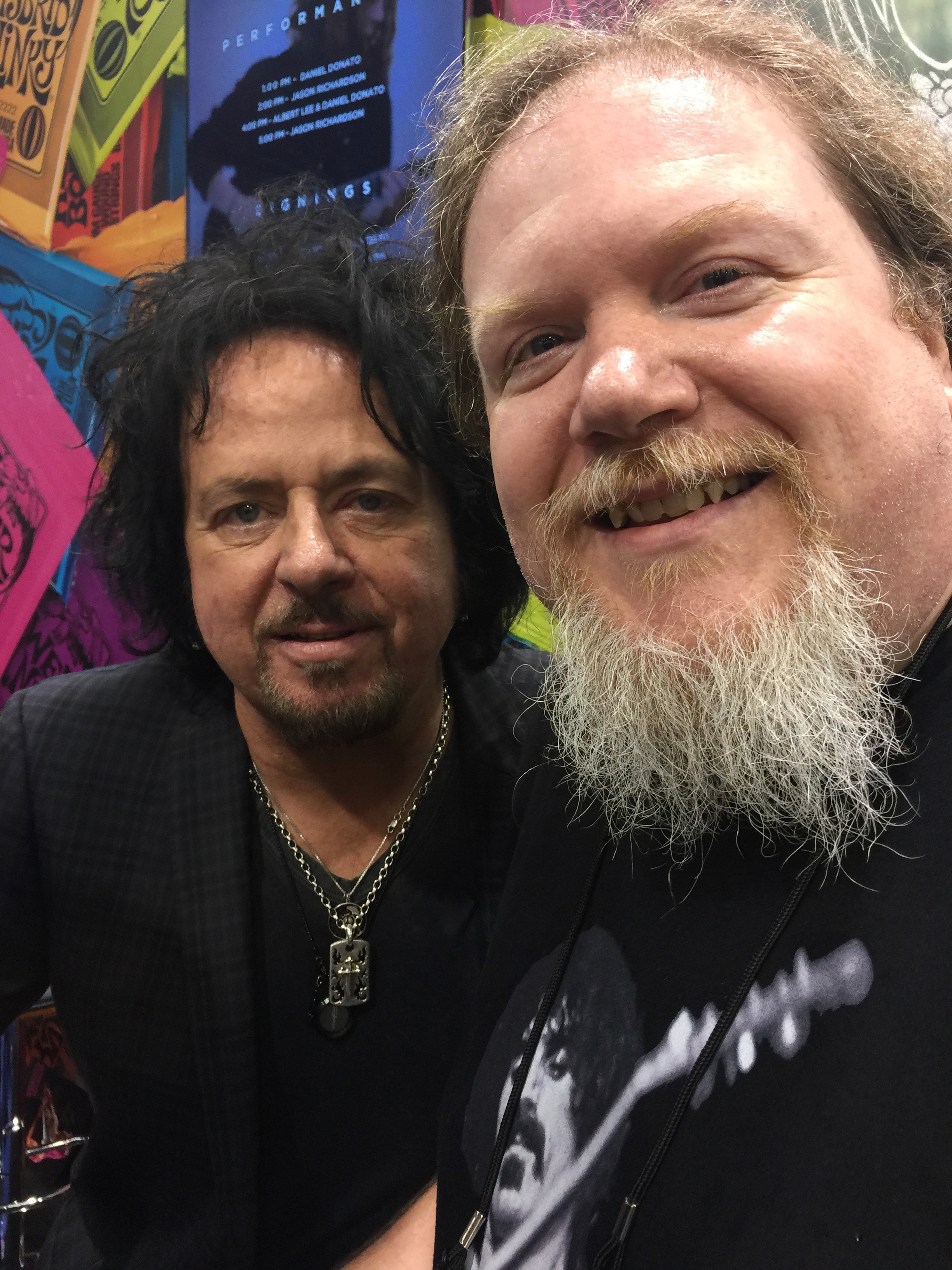Ben with Steve Lukather