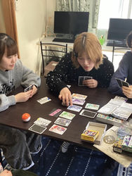 昨日は社会参加支援事業で居場所づくり。先週に続き実習生が来てくれました！