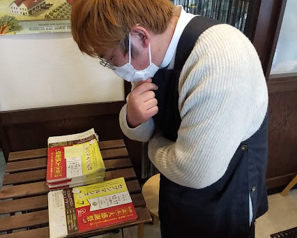 本日は基礎的就職支援事業で店舗実習でした！