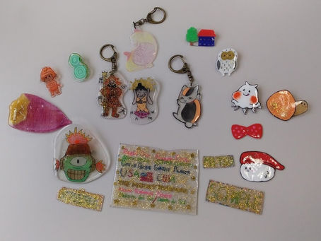 今日はプラ板のワークショップでした!