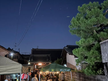8/2は来迎寺夏まつりに出店しました！夏まつりの雰囲気を堪能しました。