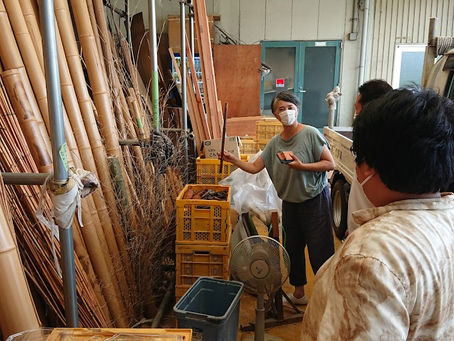 企業見学と実習で高野竹工さんに行ってきました!