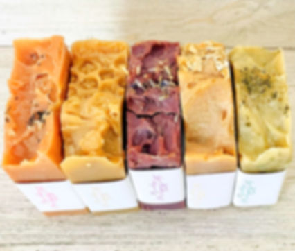 Hand Crafted Luxury Bath and Body Soap Bar Kit