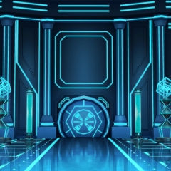 ホール_青(小物) - 未来編02-Blue×Black-