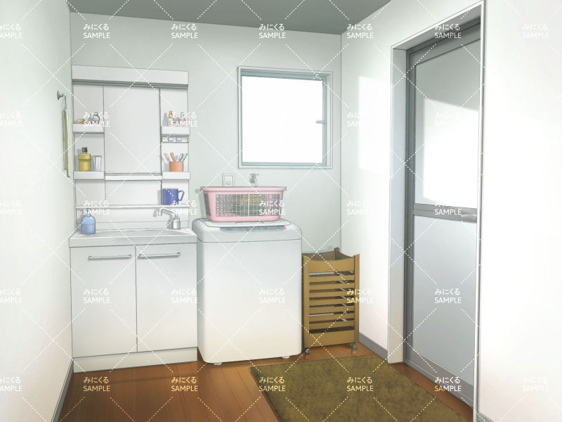 【PSD】脱衣所①(昼) - 日常編14