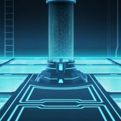 床下プール_青(ポッド) - 未来編02-Blue×Black-