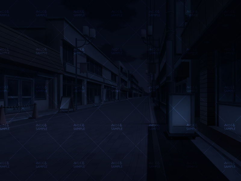 商店街②(消灯) - 日常編05&06