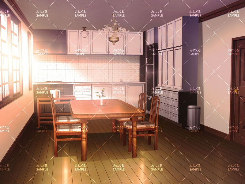 リッチなリビング(夕方) - 日常編14