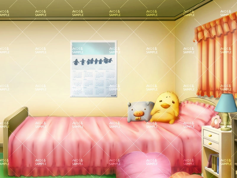 ぬいぐるみのあるかわいい部屋②(昼) - 日常編03&04