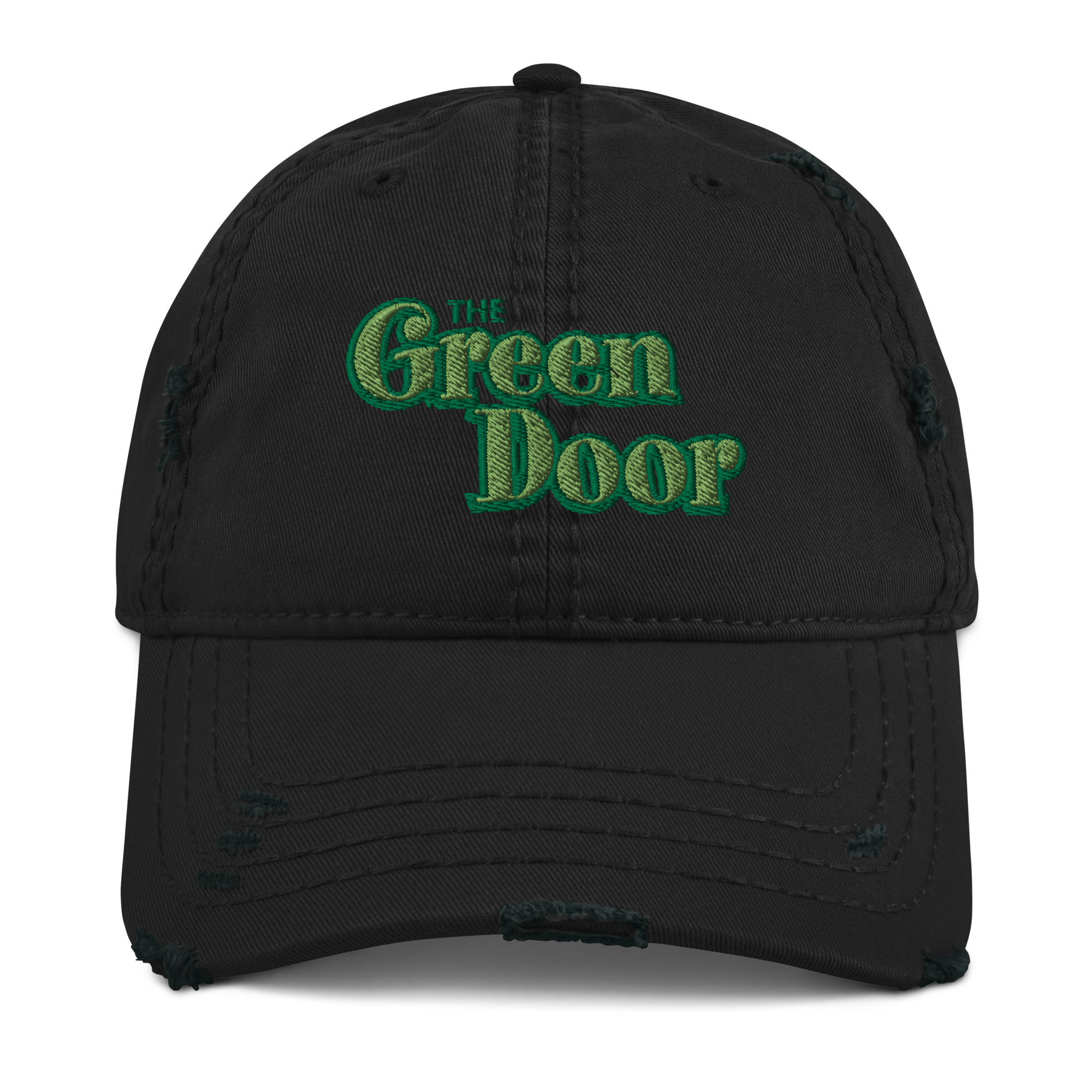 The Green Door Distressed Hat