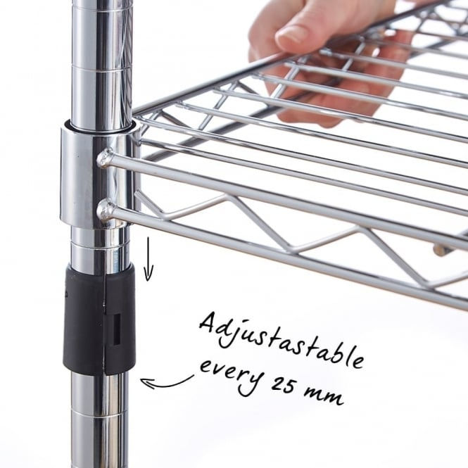 Thumbnail: Stainless Steel Grade 304 Heavy Duty Wire Shelving