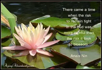 It's more risky to be stuck than growing