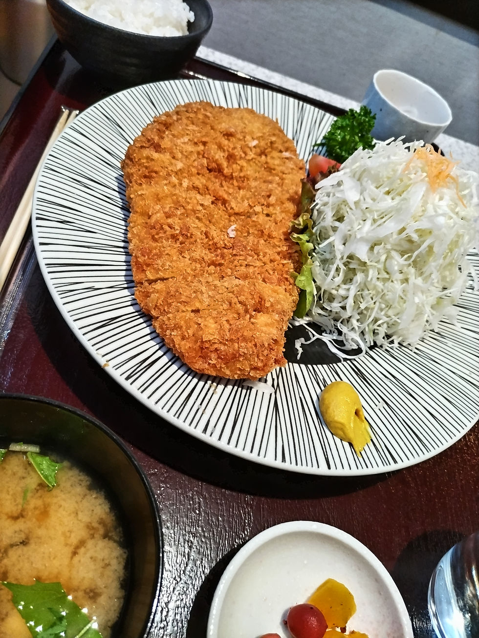 300gのとんかつ!