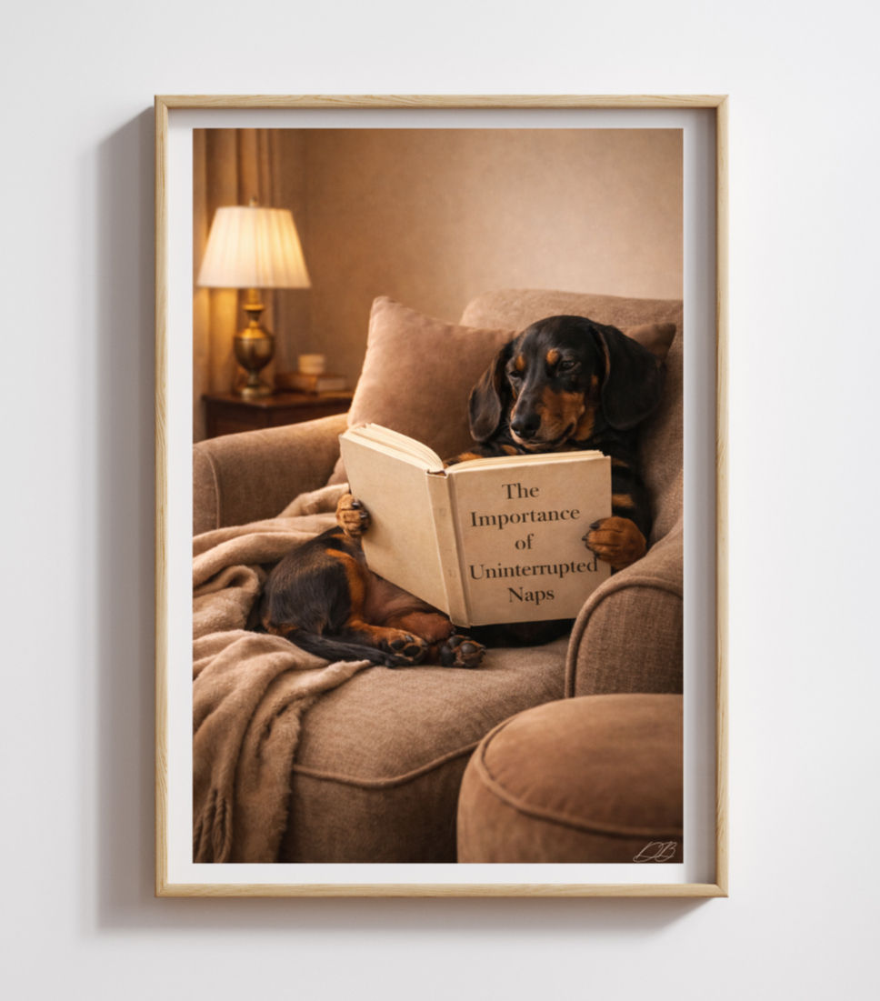 The Master of Naps. From our Reading Room collection.