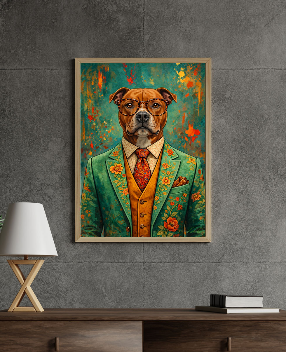 The Maverick. From our 'Dapper Dogs' collection.