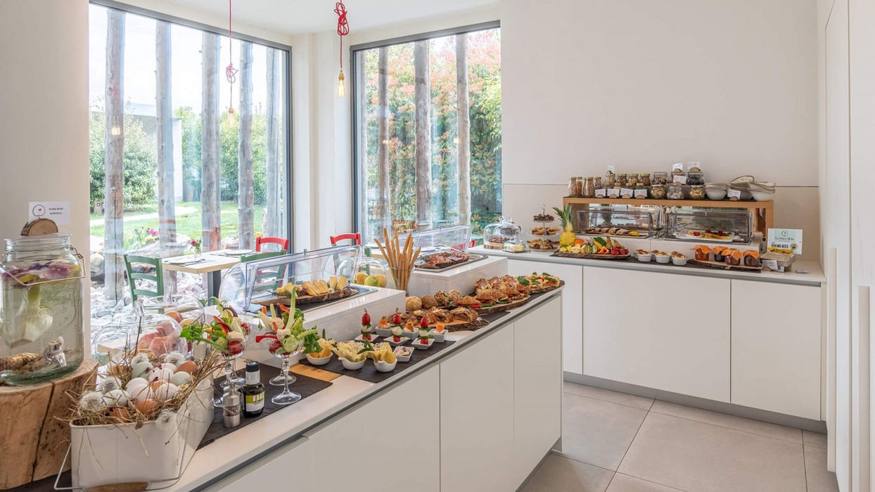 Trentino Alto Adige buffet breakfast