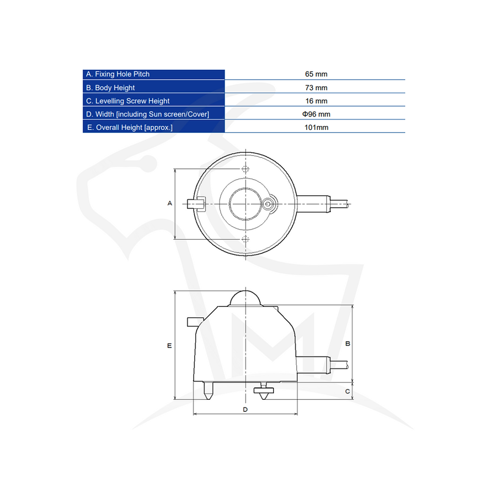 Thumbnail: Skema MS-80 Albedometers-Mertani-Mertani Instrument