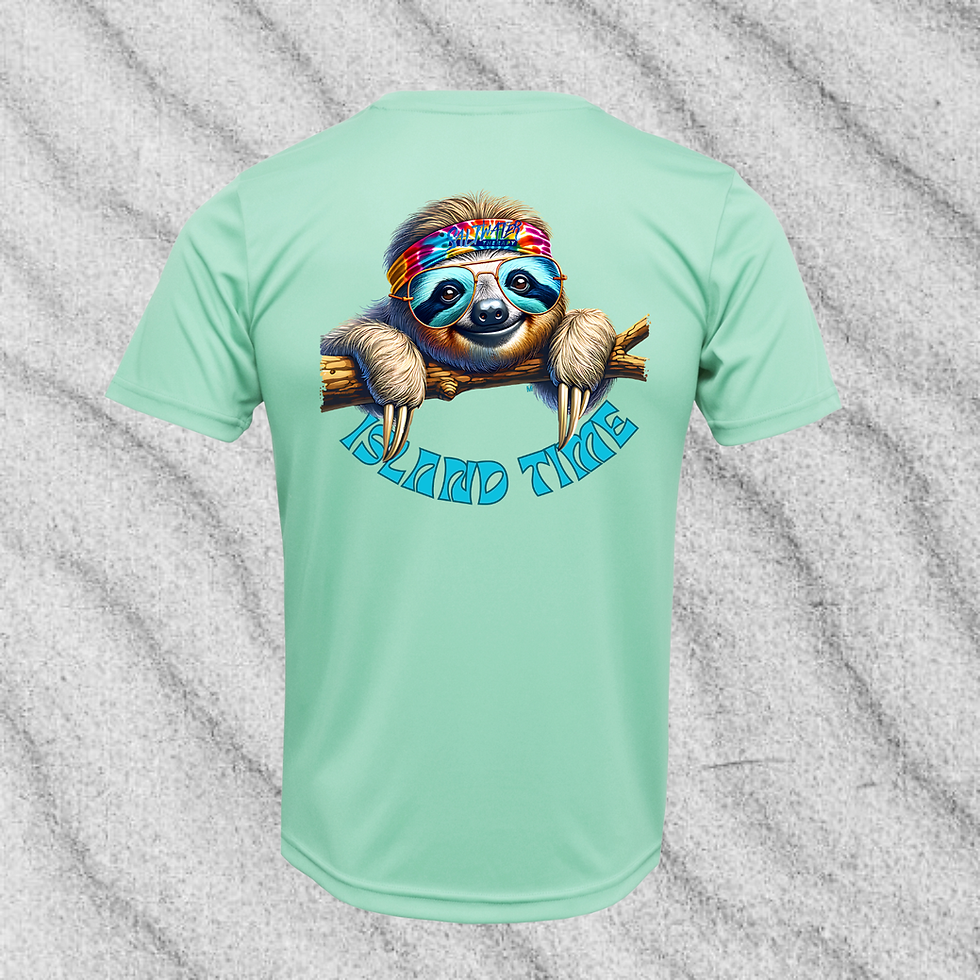 Thumbnail: Island Time Sloth Short Sleeve
