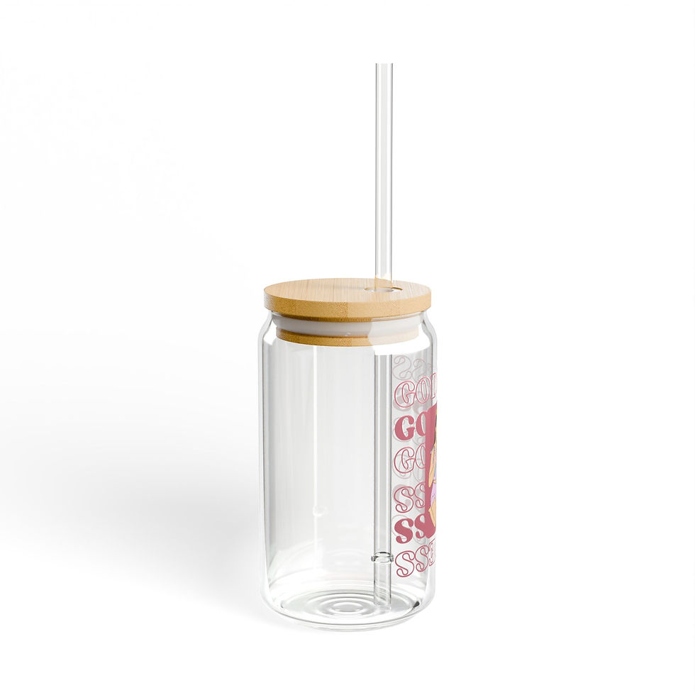 Thumbnail: "Nurture Yourself" Eco-Friendly Glass Beverage Container