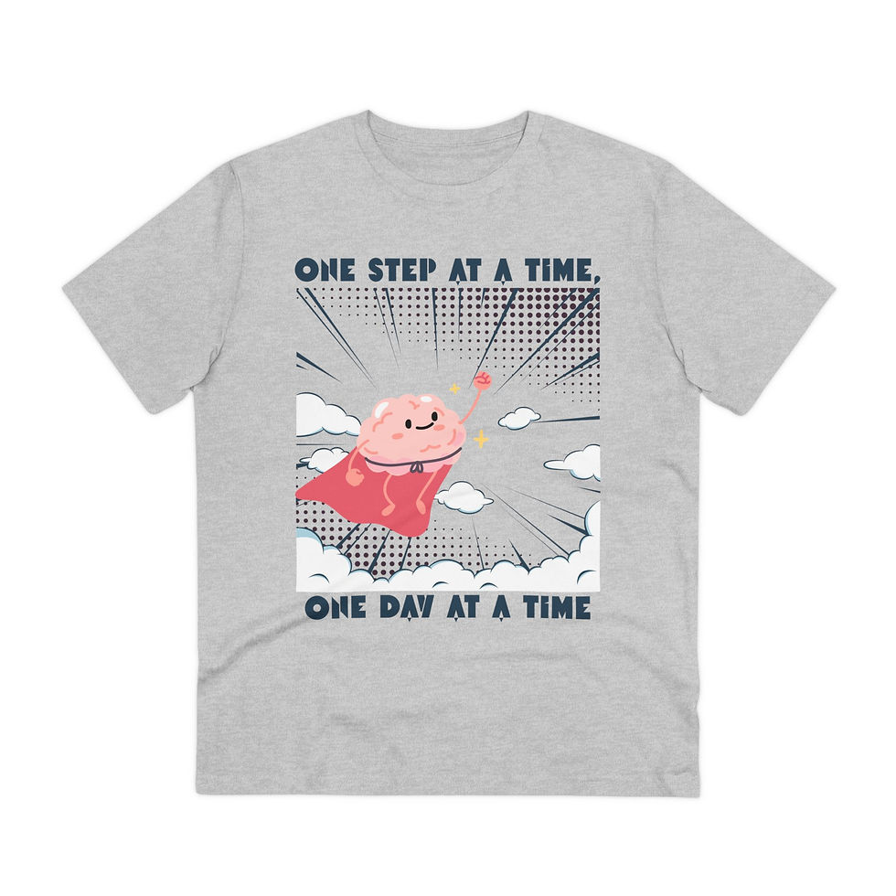 Thumbnail: My Brain Needs Space Unisex Organic T-Shirt