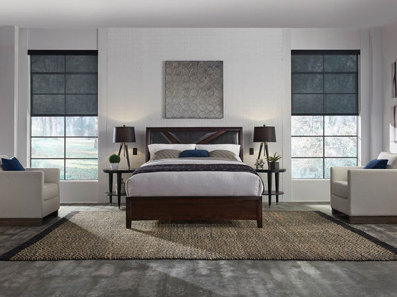 Lutron Luxury Motorized Shades installation in Atlanta, Lake Burton, Highlands, Cashiers and Lake Keowee SC.