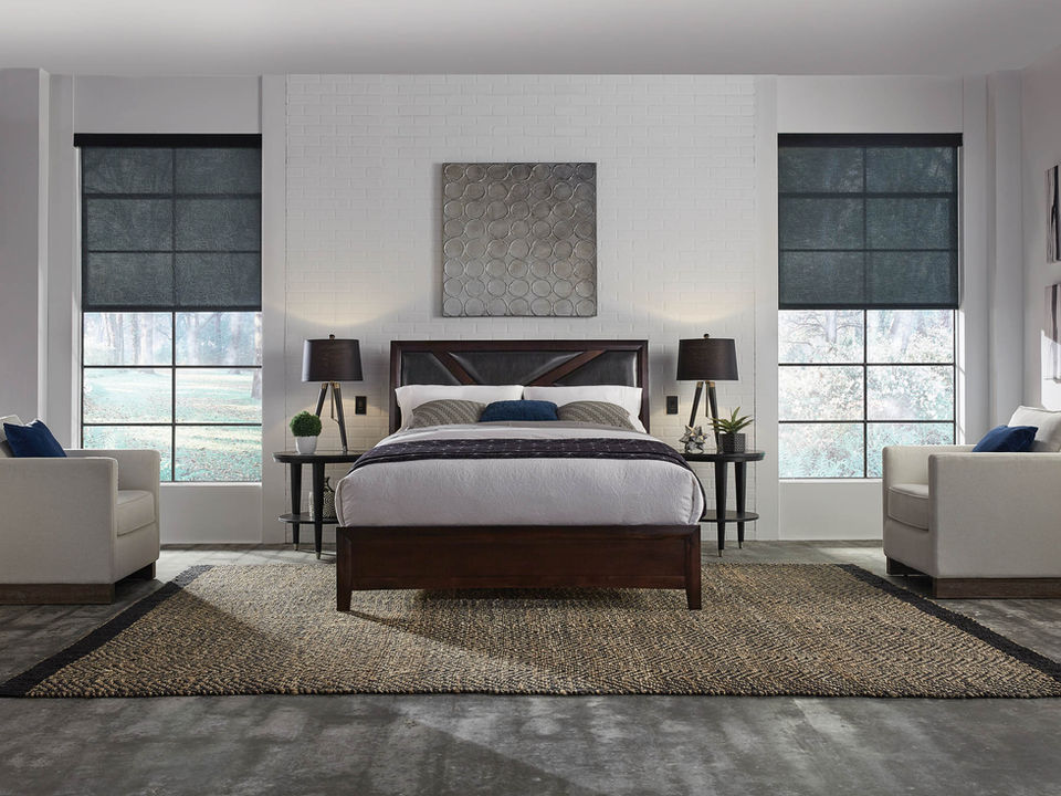 Lutron Luxury Motorized Shades installation in Atlanta, Lake Burton, Highlands, Cashiers and Lake Keowee SC.