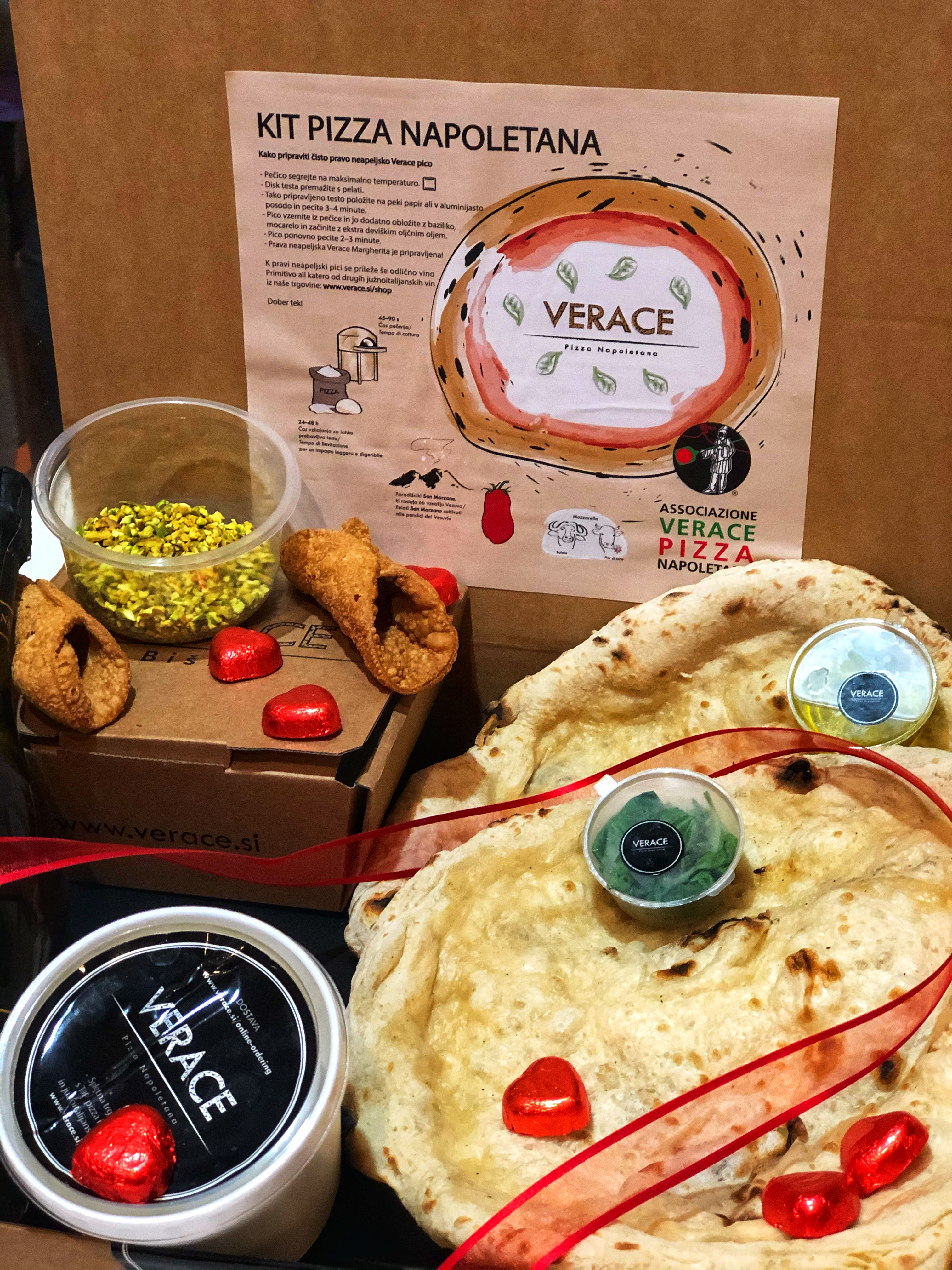 Valentinov Pizza Kit - brez vina