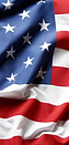 American flag waving