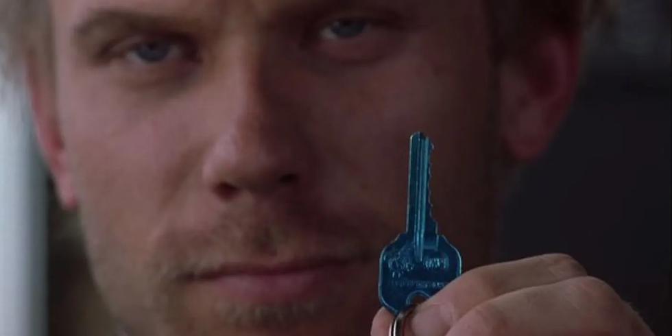 Mark Pellegrino as the hitman in Mulholland Drive (dir David Lynch, 2001)