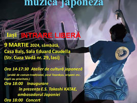 ルーマニアヤシ市において邦楽公演『Concert de muzica japoneză -Iasi-』開催