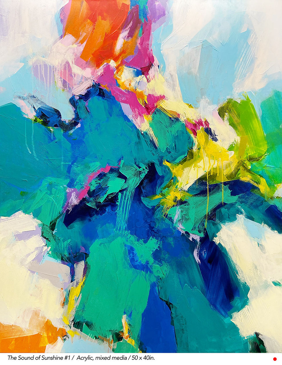 The Sound of Sunshine#1 50x40in.